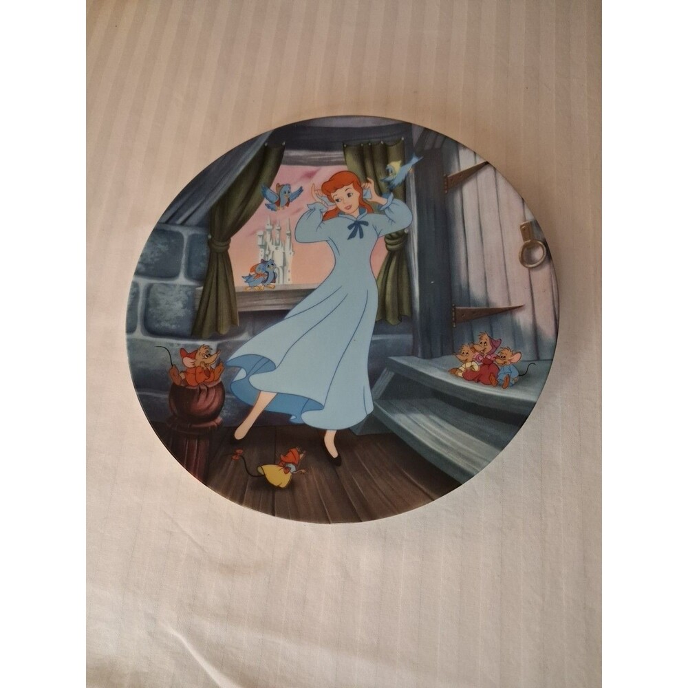 Cinderella Disney Series Knowles Collection NIB COA))))))